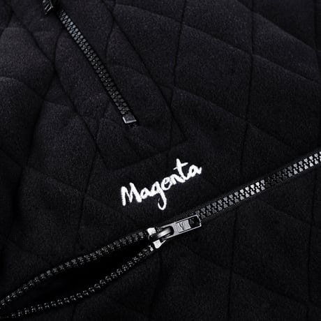 Magenta LUNAR QUILTED HIGHNECK