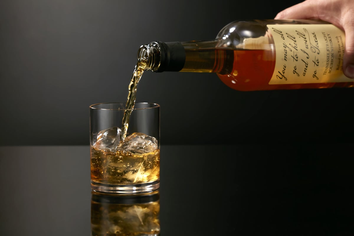 中瓶]「You may」テネシー・バーボン・ウイスキー You may all go to