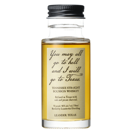 [小瓶]「You may」テネシー・バーボン・ウイスキー　You may all go to hell and I will go to Texas 50ml