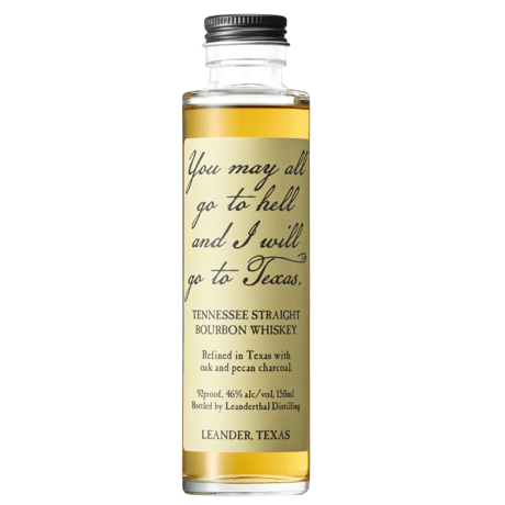[中瓶]「You may」テネシー・バーボン・ウイスキー　You may all go to hell and I will go to Texas 150ml