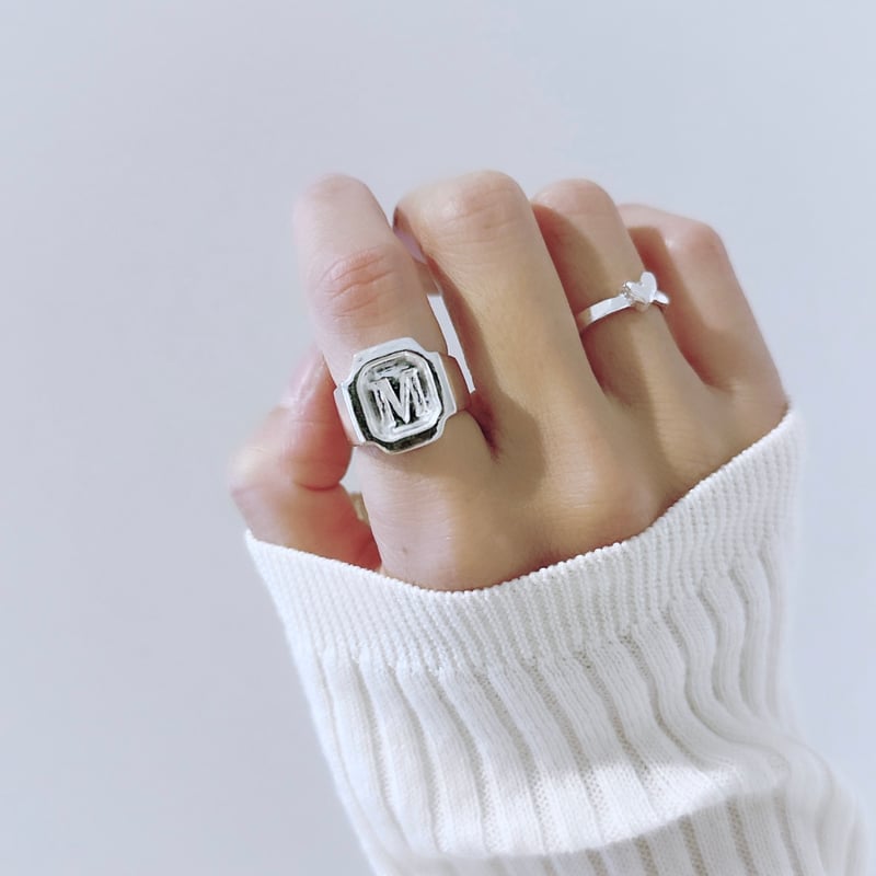 受注制作】SIGNET RING | hideka kanamaru