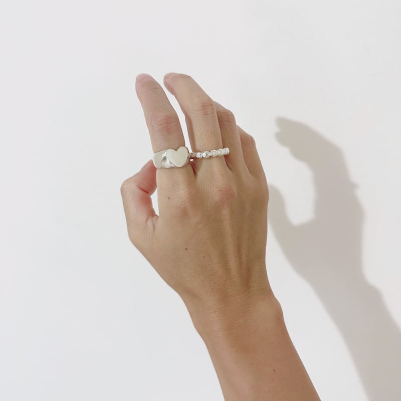 受注制作】heart ring | hideka kanamaru