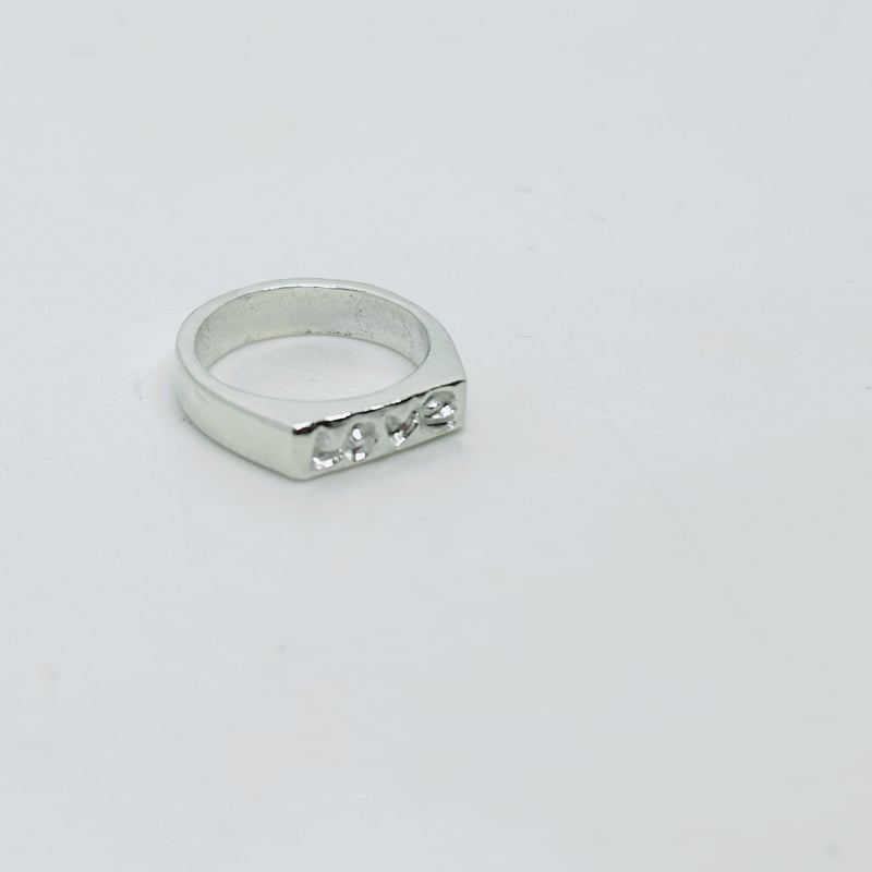 受注制作】“love” ring | hideka kanamaru