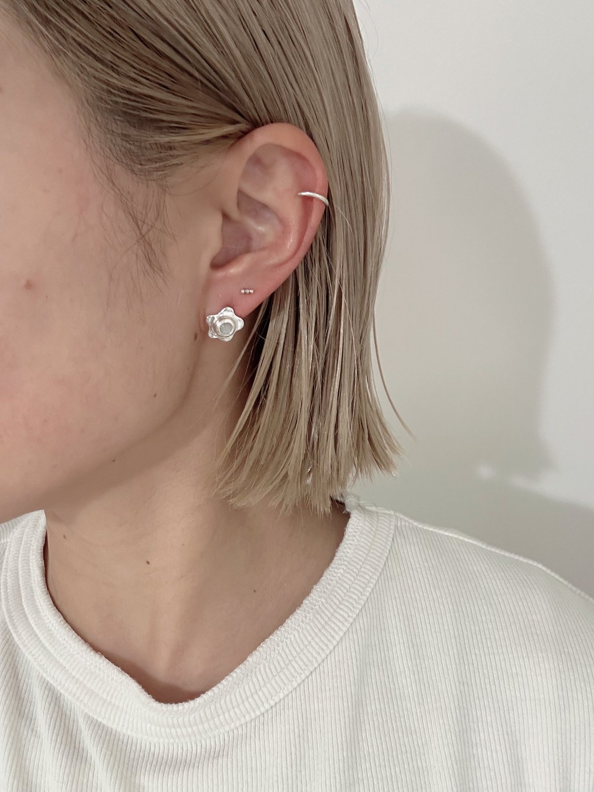 受注制作】stone flower | hideka kanamaru