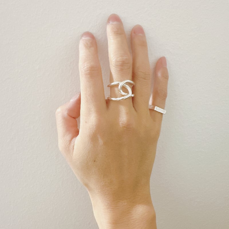受注制作】“love” ring | hideka kanamaru