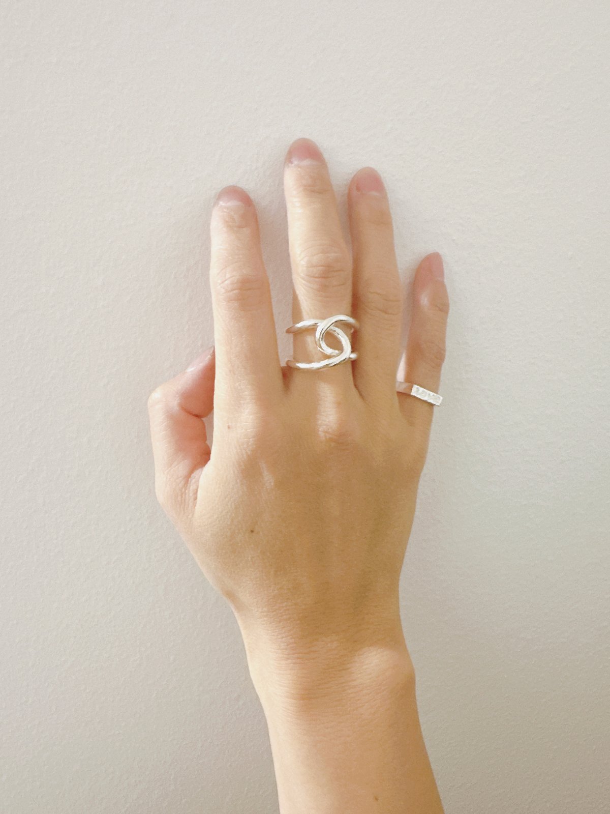 受注制作】“love” ring | hideka kanamaru