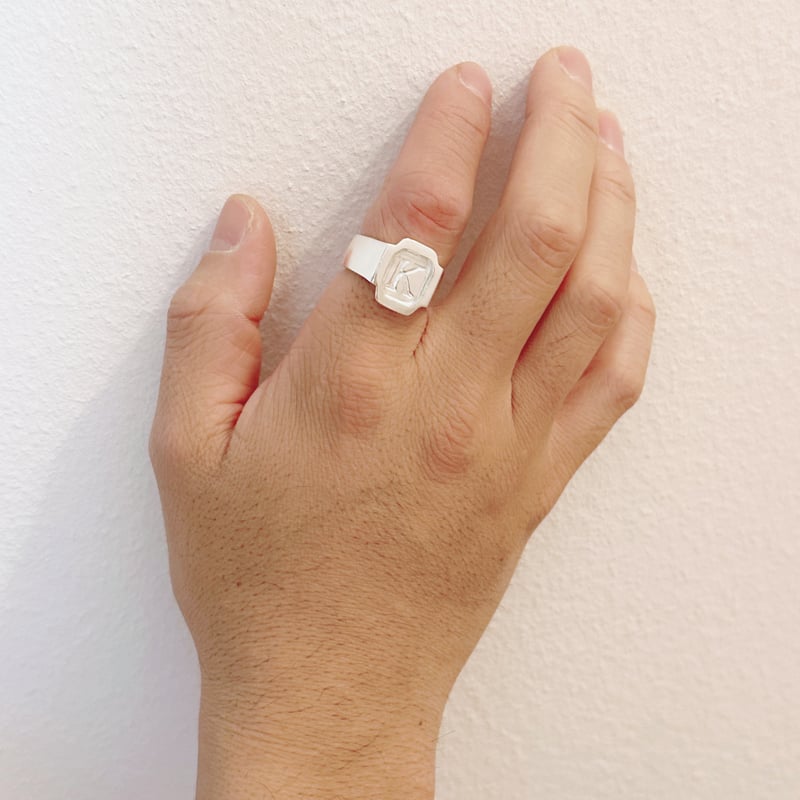 受注制作】SIGNET RING | hideka kanamaru