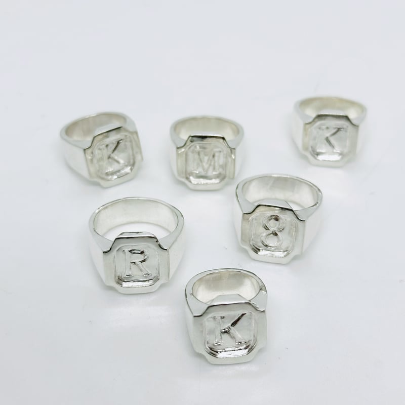 受注制作】SIGNET RING | hideka kanamaru