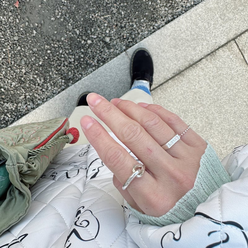 受注制作】“love” ring | hideka kanamaru