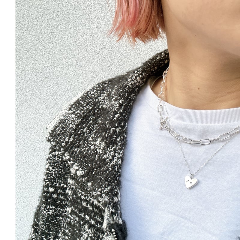 受注制作】love you/me necklace | hideka kanamaru