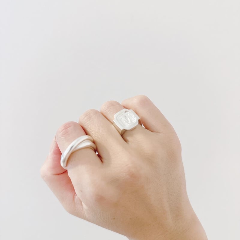 受注制作】SIGNET RING | hideka kanamaru