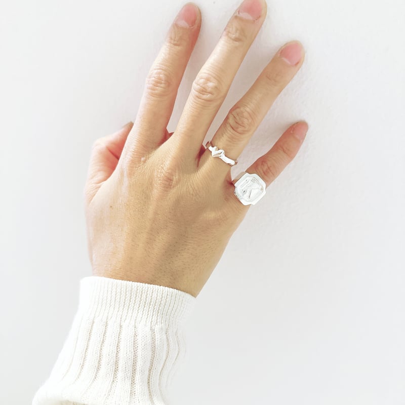 受注制作】SIGNET RING | hideka kanamaru