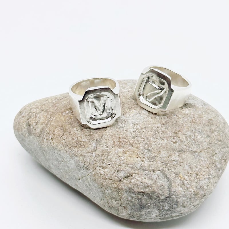 受注制作】SIGNET RING | hideka kanamaru