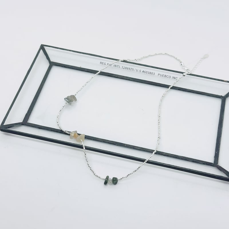 受注制作】Karen silver beads necklace | hideka kana