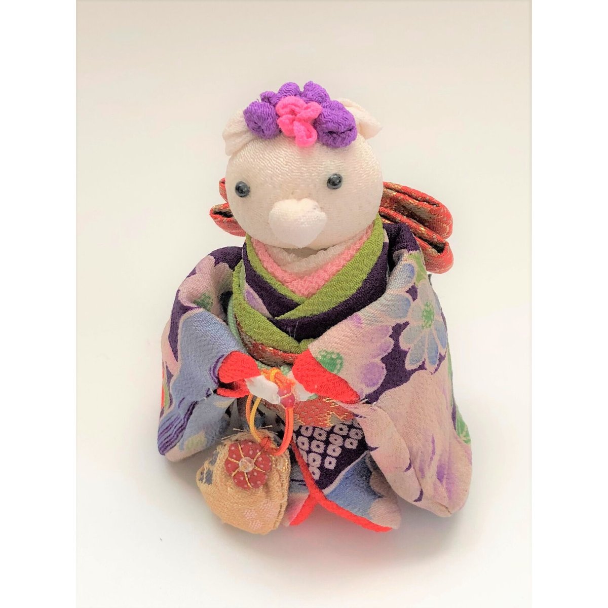 ぶた人形 ちりめん細工 | Aroma & Cloth ROCO