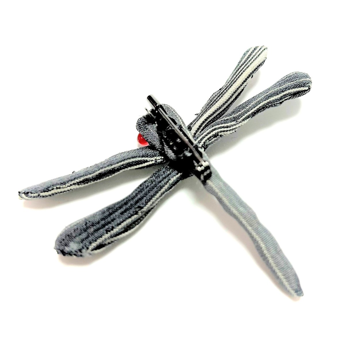 トンボのブローチ アクセサリー とんぼのブローチ シオカラトンボ | Aroma & Cloth ROCO