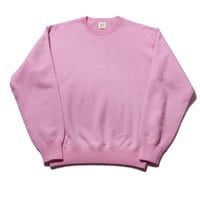CREW NECK PO　TAFFY PINK