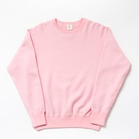 CREW NECK PO　SHELLPINK