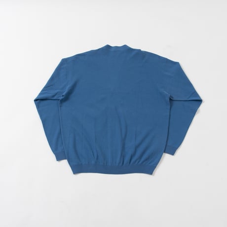 HIGH TWIST COTTON CARDIGAN  BLUE