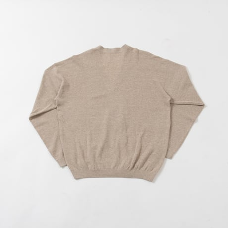HIGH TWIST COTTON CARDIGAN  HEATHER GOLD