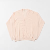 HIGH TWIST COTTON CARDIGAN  PINK