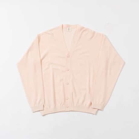 HIGH TWIST COTTON CARDIGAN  PINK