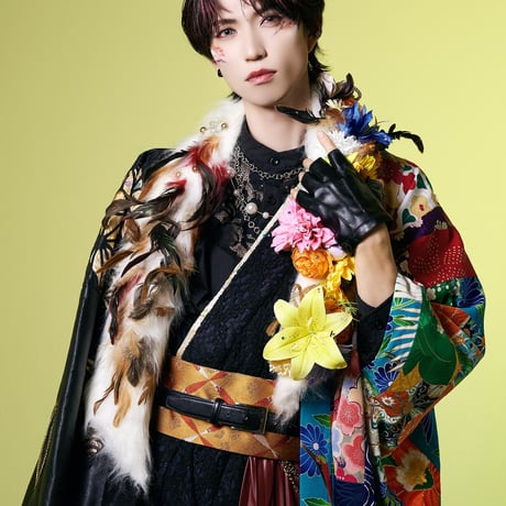 ヴィジュアルブック「花鳥風月」三冊＋特典DVD＋鳥【佐伯亮】セット