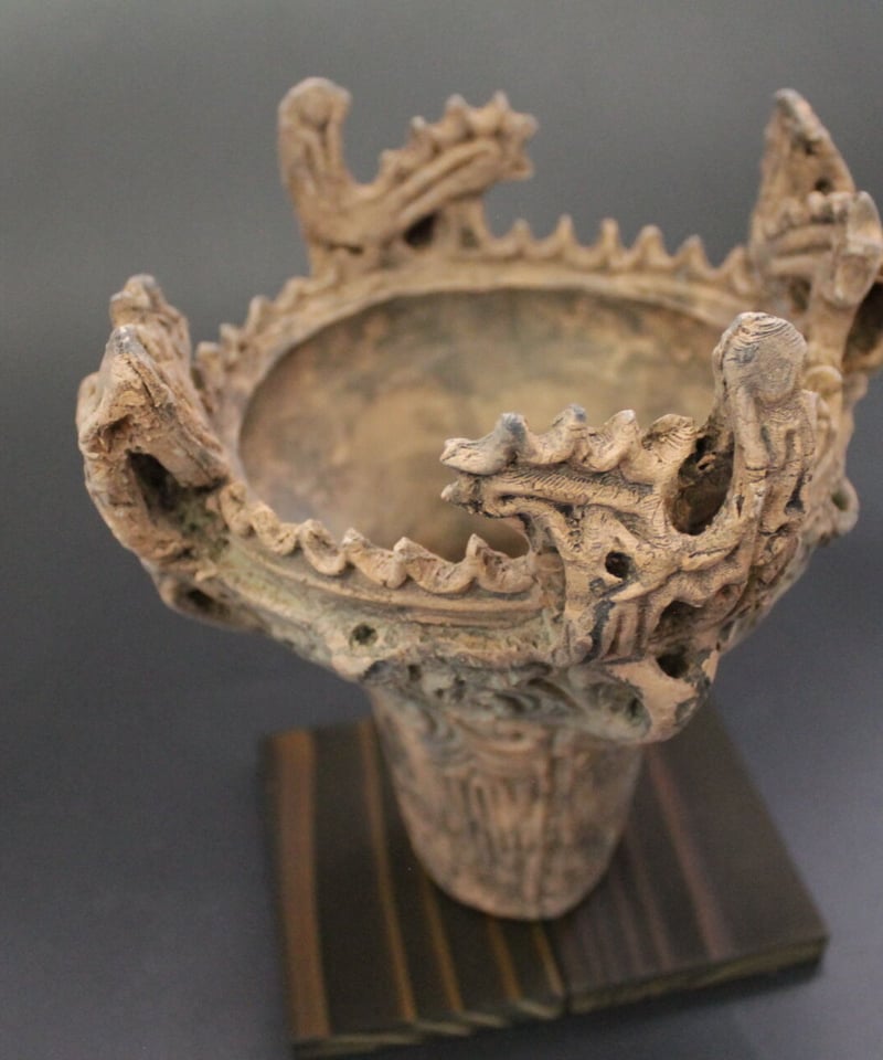 新潟笹山遺跡出土火焔型土器　レプリカ 64ed3d56b4df6ca7f713da29b955b2