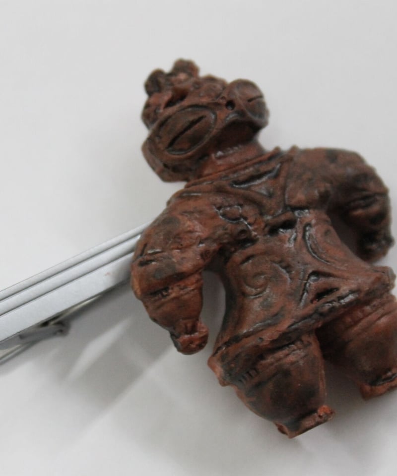 栃木県無形文化財 友仙 作 「翁」 共箱 能面 彫刻 アクセサリー