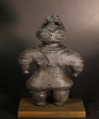 遮光器土偶レプリカ　15㎝　(台座1㎝)