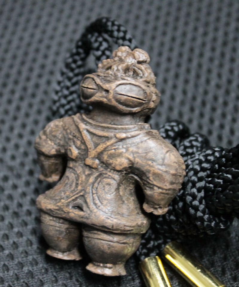 遮光器土偶 ループタイ 5㎝ | 縄文ギャラリー「JOMON」 一万年の鼓動