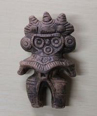みみずく土偶マグネット　6㎝