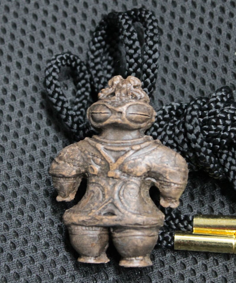 遮光器土偶 ループタイ 5㎝ | 縄文ギャラリー「JOMON」 一万年の鼓動
