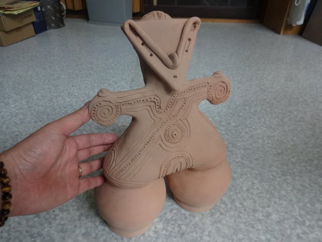 国宝「仮面の女神」レプリカ | 縄文ギャラリー「JOMON」 一万年の鼓動