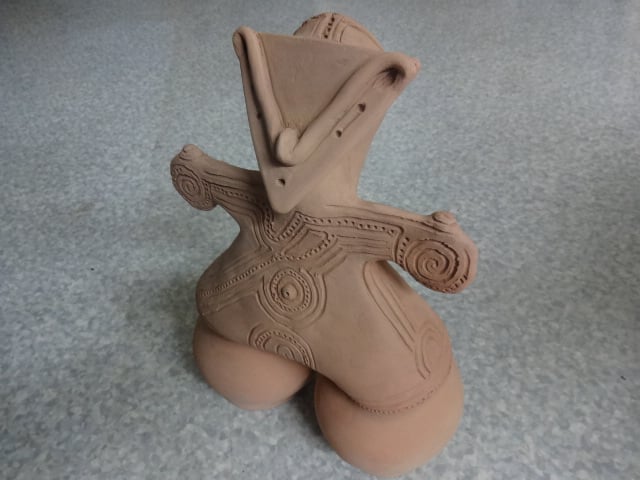 縄文の女神　特大レプリカ　45 cm 縄文土偶 レプリカ土偶（縄文の女神） その他置物 風工房ひまじん 通販