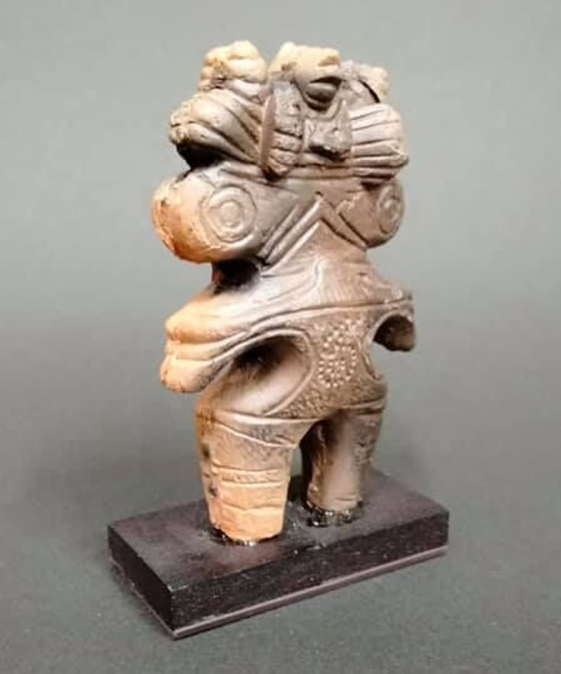 みみずく土偶レプリカ 6㎝ (台座0.5㎝) | 縄文ギャラリー「JOMON」 一