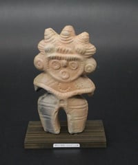 みみずく土偶レプリカ　15㎝　(台座1㎝)