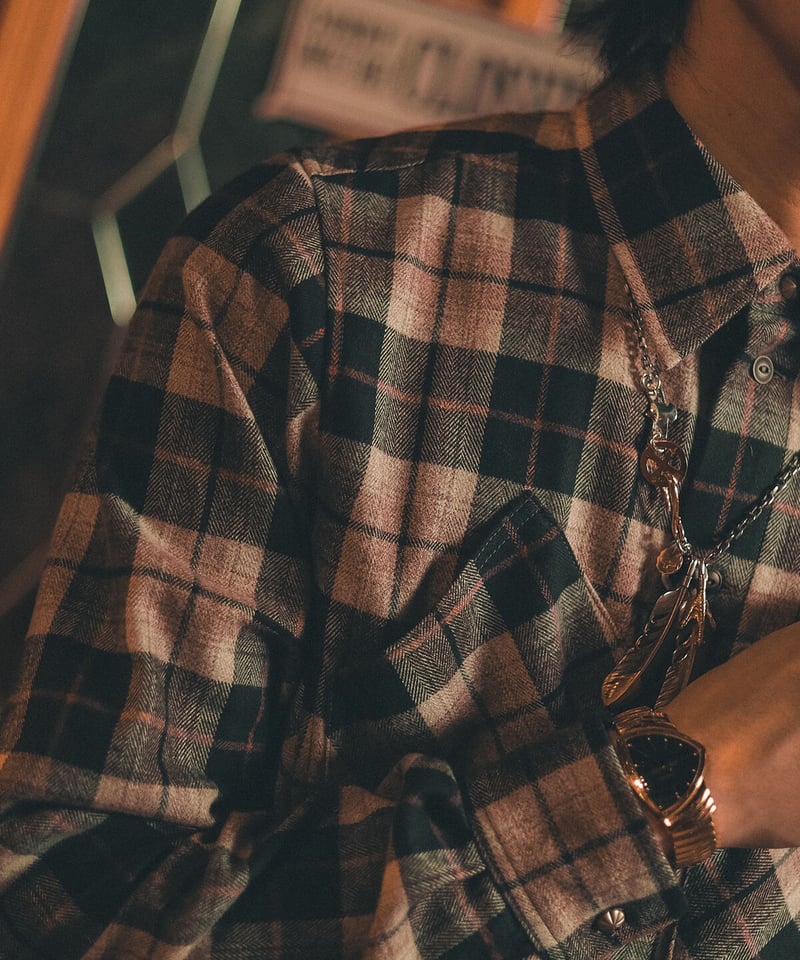 CHECK SHIRT | &PeAce Official Store CHECK SHIRT | &PeAce Official Store