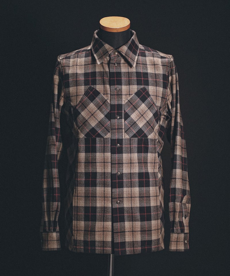 IRENE flower spots check shirt/長袖シャツ トップス - トップス