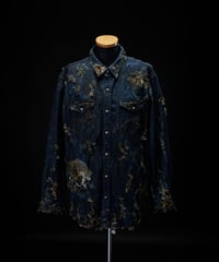 【LIMITED "REMAKE" Products】&PeAce JAPAN 5P Denim Shirt