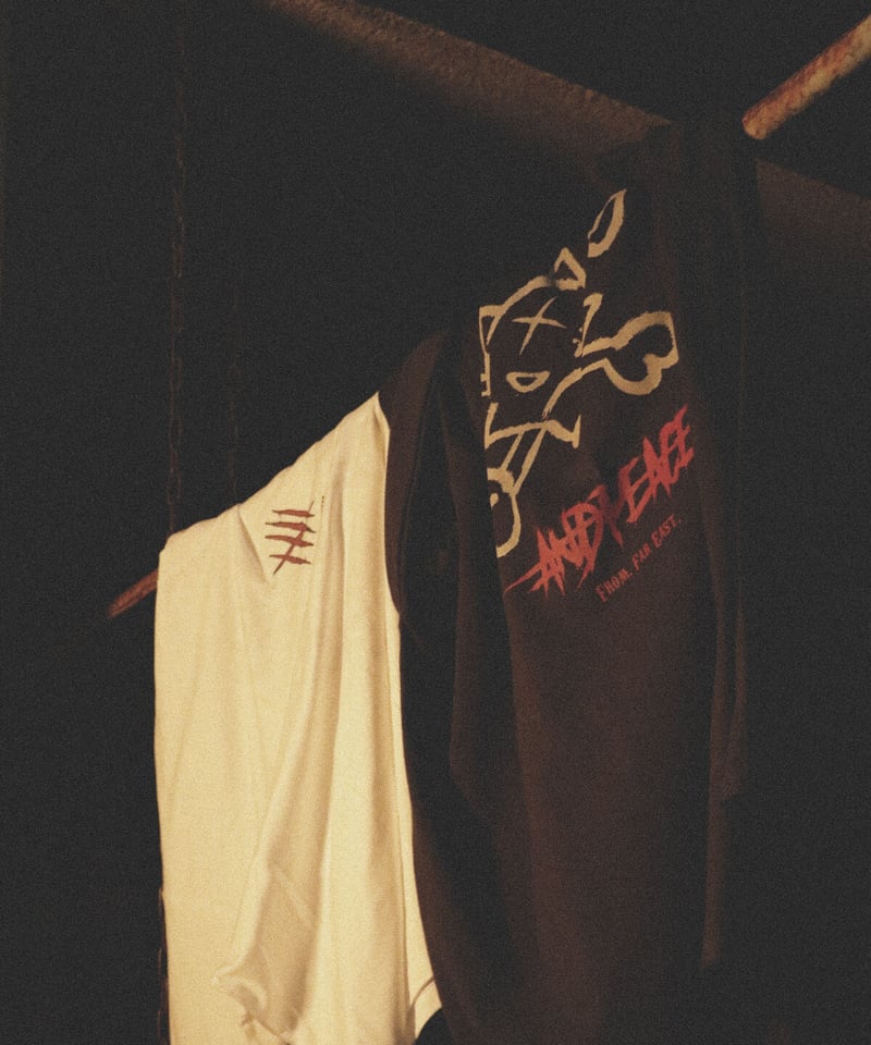 WOLF Bone L/S Tee | &PeAce Official Store