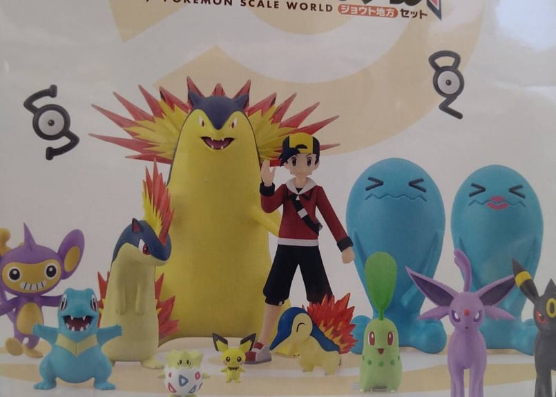 トレーディングフィギュア ポケモンスケールワールド ジョウト