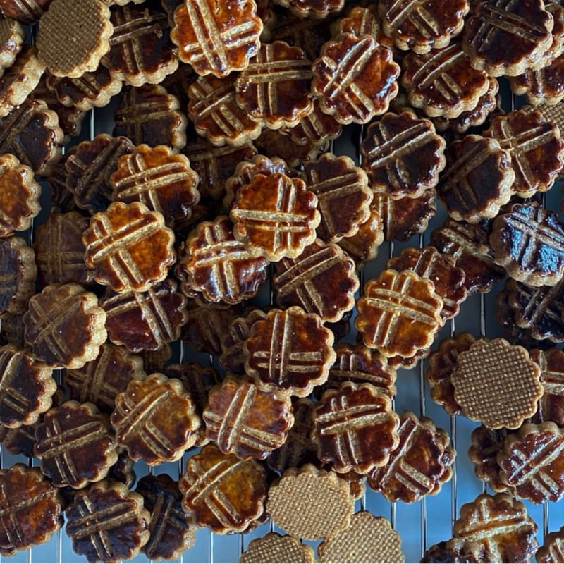 ★クッキー★　1204★★★1月10日 Midnight Cookie Club byZucca』のフラワーボックス サブレ