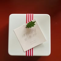 BONJOUR KUCHIBUEのモンブランバターサンド  クリスマスパッケージ