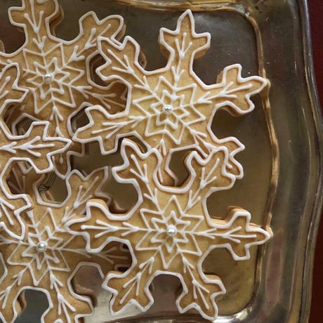 BONJOUR KUCHIBUEのクリスマスクッキー缶 クリスマスパッケージ