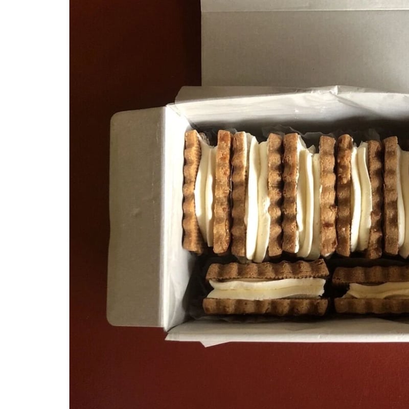 BONJOUR KUCHIBUEのバタークッキーサンド クリスマスパッケージ