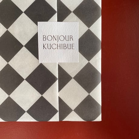 BONJOUR KUCHIBUEのシュガークッキー缶とレモンカードのセット お中元スペシャル