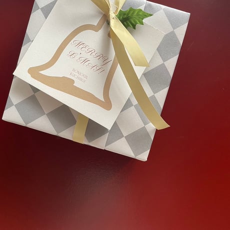 BONJOUR KUCHIBUEのバタークッキー缶  　クリスマスパッケージ