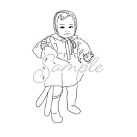 Monochrome illust order〈線画〉