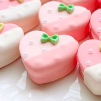 チョコがけいちごマカロン（いちごチョコ）
